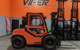 2021 VIPER RTD25 5000 LB DIESEL FORKLIFT PNEUMATIC 90/189" 3 STAGE MAST SIDE SHIFTER ENCLOSED HEATED CAB STOCK # BF9393929-ILIL - United Lift Used & New Forklift Telehandler Scissor Lift Boomlift