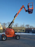 2013 JLG 450A ARTICULATING BOOM LIFT AERIAL LIFT WITH JIB ARM 45' REACH DIESEL 4WD 1674 HOURS STOCK # BF9975669-RIL - United Lift Used & New Forklift Telehandler Scissor Lift Boomlift