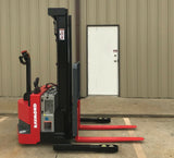 2008 RAYMOND RSS40 4000 LB ELECTRIC FORKLIFT WALKIE STACKER 86/128" 2 STAGE MAST CUSHION SIDE SHIFTER 4112 HOURS STOCK # BF966259-ARB - United Lift Used & New Forklift Telehandler Scissor Lift Boomlift