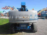 2013 GENIE S65 TELESCOPIC STRAIGHT BOOM LIFT AERIAL LIFT WITH JIB ARM 65' REACH DIESEL 4WD 4537 HOURS STOCK # BF9615159-HLNY - United Lift Used & New Forklift Telehandler Scissor Lift Boomlift