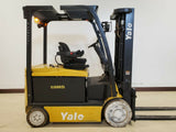2013 YALE ERC065VGN 6500 LB 48 VOLT ELECTRIC FORKLIFT 88/187" 3 STAGE MAST SIDE SHIFTER 4120 HOURS STOCK # BF9258379-RIL - United Lift Equipment LLC