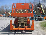 2011 JLG 4394RT SCISSOR LIFT 43' REACH DIESEL ROUGH TERRAIN 4WD OUTRIGGERS 1238 HOURS STOCK # BF9005529-HLNY - United Lift Used & New Forklift Telehandler Scissor Lift Boomlift