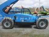 2015 GENIE GTH844 8000 LB DIESEL TELESCOPIC FORKLIFT TELEHANDLER PNEUMATIC 1538 HOURS 4WD STOCK # BF9685079-HLNY - United Lift Used & New Forklift Telehandler Scissor Lift Boomlift