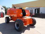 2002 JLG 860 SJ STRAIGHT BOOM LIFT AERIAL LIFT WITH JIB ARM 86' REACH DIESEL 4WD STOCK # BF98602S-RIL - United Lift Used & New Forklift Telehandler Scissor Lift Boomlift