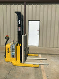2009 YALE MSW040SFN24TV087 4000 LB ELECTRIC FORKLIFT WALKIE STACKER CUSHION 87/130" 2 STAGE MAST SIDE SHIFTER 3008 HOURS STOCK # BF964339-ARB - United Lift Used & New Forklift Telehandler Scissor Lift Boomlift