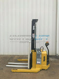 2009 YALE MSW040SEN24TV087 4000 LB ELECTRIC FORKLIFT WALKIE STACKER CUSHION 87/130 2 STAGE MAST SIDE SHIFTER 3649 HOURS STOCK # 6426-117726-ARB - United Lift Used & New Forklift Telehandler Scissor Lift Boomlift