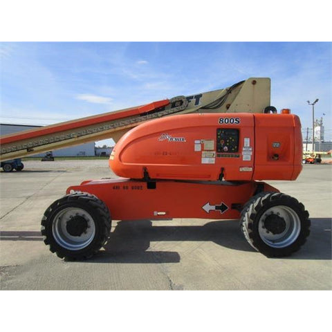 2007 JLG 800S TELESCOPIC BOOM LIFT AERIAL LIFT 80' REACH DIESEL 4WD 1958 HOURS STOCK # BF9527729-BRIL - United Lift Used & New Forklift Telehandler Scissor Lift Boomlift