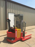 2002 RAYMOND DSX40 4000 LB ELECTRIC FORKLIFT WALKIE STACKER 72/150" 3 STAGE MAST CUSHION SIDE SHIFTER 10733 HOURS STOCK # BF956529-ARB - United Lift Used & New Forklift Telehandler Scissor Lift Boomlift