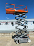 2014 SKYJACK SJIII4632 SCISSOR LIFT 32' REACH ELECTRIC SMOOTH CUSHION TIRES 148 HOURS STOCK # BF9535529-RIL - United Lift Used & New Forklift Telehandler Scissor Lift Boomlift