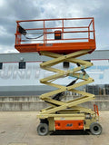 2015 JLG 2632ES SCISSOR LIFT 500 LB 26' REACH ELECTRIC WITH DECK EXTENSION 133 HOURS STOCK # BF9141419-RIL - United Lift Used & New Forklift Telehandler Scissor Lift Boomlift