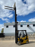 2013 YALE GLC060VX 6000 LB LP GAS FORKLIFT CUSHION 84/240" QUAD MAST SIDE SHIFTER 4609 HOURS STOCK # BF9252549-RIL - United Lift Used & New Forklift Telehandler Scissor Lift Boomlift