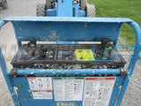 2013 GENIE S65 TELESCOPIC STRAIGHT BOOM LIFT AERIAL LIFT WITH JIB ARM 65' REACH DIESEL 4WD 4124 HOURS STOCK # BF9619389-HLNY - United Lift Used & New Forklift Telehandler Scissor Lift Boomlift