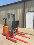 2002 RAYMOND DSX40 4000 LB ELECTRIC FORKLIFT WALKIE STACKER 72/150" 3 STAGE MAST CUSHION SIDE SHIFTER 10733 HOURS STOCK # BF956529-ARB - United Lift Used & New Forklift Telehandler Scissor Lift Boomlift