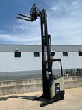 2008 CROWN RR5210-40 4000 LB ELECTRIC REACH FORKLIFT 95/210" 3 STAGE MAST SIDE SHIFTER 4176 HOURS STOCK # BF9253299-RIL - United Lift Used & New Forklift Telehandler Scissor Lift Boomlift