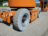 2007 JLG E300AJP ARTICULATING BOOM LIFT AERIAL LIFT WITH JIB 30' REACH ELECTRIC 1135 HOURS STOCK # BF9244849-RIL - United Lift Used & New Forklift Telehandler Scissor Lift Boomlift
