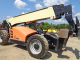 2018 JLG 1255 12000 LB DIESEL TELESCOPIC FORKLIFT TELEHANDLER PNEUMATIC ENCLOSED HEATED CAB OUTRIGGERS 4WD 2211 HOURS STOCK # BF91035129-VAOH - United Lift Equipment LLC