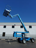 2011 GENIE Z60/34 ARTICULATING BOOM LIFT AERIAL LIFT WITH JIB ARM 60' REACH DUAL FUEL 3310 HOURS STOCK # BF9257339-RIL - United Lift Equipment LLC