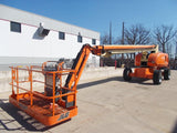 2006 JLG 860 SJ STRAIGHT BOOM LIFT AERIAL LIFT WITH JIB ARM 86' REACH DIESEL 4WD STOCK # BF98604S-RIL - United Lift Used & New Forklift Telehandler Scissor Lift Boomlift
