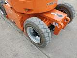 2012 JLG E300AJP ARTICULATING BOOM LIFT AERIAL LIFT WITH JIB ARM 30' REACH ELECTRIC 827 HOURS STOCK # BF9728129-RIL - United Lift Used & New Forklift Telehandler Scissor Lift Boomlift