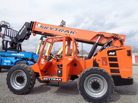 2022 SKYTRAK 8042 8000 LB DIESEL TELESCOPIC FORKLIFT TELEHANDLER ...