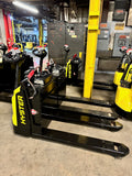 2018 HYSTER W45Z-HD 4500 LB CAPACITY 48" LONG BY 27" WIDE ELECTRIC WALKIE PALLET JACK CUSHION BUILT IN 110V CHARGER STOCK # BF924789-BSOH - United Lift Equipment LLC