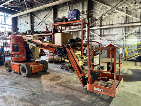 2007 JLG E300AJP ARTICULATING BOOM LIFT AERIAL LIFT 30' REACH ELECTRIC 962 HOURS STOCK # BF9141669-BSOH - United Lift Equipment LLC