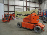 2005 JLG E400AJPN TELESCOPIC BOOM LIFT AERIAL LIFT 40' REACH ELECTRIC 1890 HOURS STOCK # BF9168529-299-WIB - United Lift Used & New Forklift Telehandler Scissor Lift Boomlift