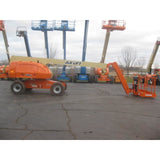 2007 JLG 460SJ TELESCOPIC BOOM LIFT AERIAL LIFT WITH JIB ARM 46' REACH DIESEL 4WD STOCK # BF9282109-369-WI - United Lift Equipment LLC