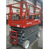 2005 SKYJACK SJ4626 SCISSOR LIFT 26' REACH 515 HOURS ELECTRIC SMOOTH CUSHION TIRES STOCK # BF979549-119-WI-INS1875 - United Lift Equipment LLC