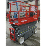 2006 SKYJACK SJ3226 SCISSOR LIFT 26' REACH 473 HOURS ELECTRIC SMOOTH CUSHION TIRES STOCK # BF958529-WIB - United Lift Used & New Forklift Telehandler Scissor Lift Boomlift