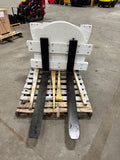 CASCADE CLASS 4 FORK ROTATOR FORKLIFT ATTACHEMENT FITS 24" HIGH FORKLIFT CARRIAGE 10,000 LB CAPACITY RECONDITIONED BF948179-BUF - United Lift Equipment LLC