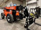 2016 JLG SKYTRAK 10054 10000 LB DIESEL TELESCOPIC FORKLIFT TELEHANDLER PNEUMATIC 4WD OUTRIGGERS ENCLOSED CAB WITH HEAT AND AC 948 HOURS STOCK # BF9898179-BUF - United Lift Equipment LLC