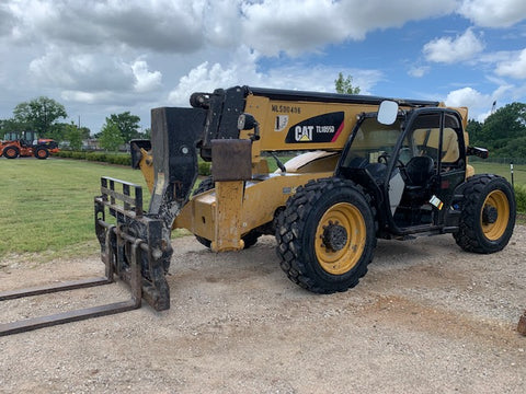 2010 CAT TL1055 10000 LB DIESEL TELESCOPIC FORKLIFT TELEHANDLER PNEUMATIC 4WD 3200 HOURS STOCK # BF9953159-PHECO - United Lift Equipment LLC