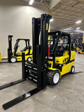 2016 YALE GLC120SVXN 12000 LB LP GAS FORKLIFT CUSHION 106/220" 3 STAGE MAST SIDE SHIFTING FORK POSITIONER STOCK # BF9391189-BUF - United Lift Equipment LLC