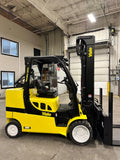 2016 YALE GLC120SVXN 12000 LB LP GAS FORKLIFT CUSHION 106/220" 3 STAGE MAST SIDE SHIFTING FORK POSITIONER STOCK # BF9391189-BUF - United Lift Equipment LLC