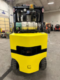 2016 YALE GLC120SVXN 12000 LB LP GAS FORKLIFT CUSHION 106/220" 3 STAGE MAST SIDE SHIFTING FORK POSITIONER STOCK # BF9391189-BUF - United Lift Equipment LLC