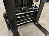 2016 YALE GLC120SVXN 12000 LB LP GAS FORKLIFT CUSHION 106/220" 3 STAGE MAST SIDE SHIFTING FORK POSITIONER STOCK # BF9391189-BUF - United Lift Equipment LLC