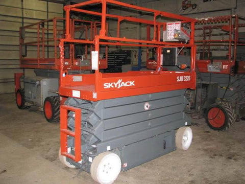 2004 SKYJACK SJIII3226 SCISSOR LIFT 500 LB 26' REACH ELECTRIC CUSHION TIRES STOCK # BF952579-WIBIL - United Lift Used & New Forklift Telehandler Scissor Lift Boomlift