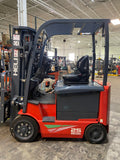 2022 HELI CPD25 5000 LB 48 VOLT LITHIUM ION BATTERY ELECTRIC FORKLIFT CUSHION SMOOTH TIRES 85/189" 3 STAGE MAST SIDE SHIFTER CHARGER INCLUDED STOCK # BF9359539-BUF - United Lift Equipment LLC