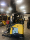 2019 YALE NDR035EB 3500 LB DEEP REACH 48" ELECTRIC FORKLIFT 138/320 3 STAGE MAST SIDE SHIFTER STOCK # BF9265149-ZLSC - United Lift Equipment LLC