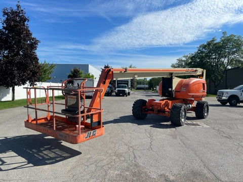 2006 JLG 800A TELESCOPIC BOOM LIFT AERIAL LIFT WITH JIB 80' REACH DUAL FUEL 4WD 2515 HOURS STOCK # BF9289159-BUF - United Lift Equipment LLC