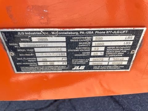2006 JLG 800A