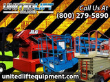 2007 GENIE S60 TELESCOPIC BOOM LIFT AERIAL LIFT 60' REACH DIESEL 4WD 3351 HOURS STOCK # BF9238549-WIB - United Lift Used & New Forklift Telehandler Scissor Lift Boomlift