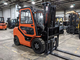 2021 VIPER FD30 6000 LB DIESEL FORKLIFT PNEUMATIC 88/189" 3 STAGE MAST SIDE SHIFTER ENCLOSED HEATED CAB STOCK # BF9286319-BUF - United Lift Equipment LLC