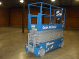 2008 GENIE GS3232 SCISSOR LIFT 32' REACH ELECTRIC SMOOTH CUSHION TIRES 411 HOURS STOCK # BF963579-WIB - United Lift Used & New Forklift Telehandler Scissor Lift Boomlift