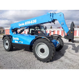 2018 GENIE GTH636 6000 LB DIESEL TELESCOPIC FORKLIFT TELEHANDLER PNEUMATIC 4WD BRAND NEW STOCK # BF9895129-959-VAOH - United Lift Used & New Forklift Telehandler Scissor Lift Boomlift