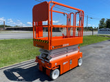 BRAND NEW 2022/2023 SNORKEL S3219E SCISSOR LIFT 19' REACH ELECTRIC SMOOTH CUSHION TIRES ONBOARD CHARGER STOCK # BF9125179-PAB - United Lift Equipment LLC