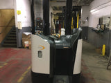 2017 CROWN RR5725-35 3500 LB 24 VOLT ELECTRIC REACH FORKLIFT 95/214" 3 STAGE MAST 6853 HOURS STOCK # BF9171149-BSOH - United Lift Equipment LLC