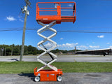 BRAND NEW 2022/2023 SNORKEL S3219E SCISSOR LIFT 19' REACH ELECTRIC SMOOTH CUSHION TIRES ONBOARD CHARGER STOCK # BF9125179-PAB - United Lift Equipment LLC