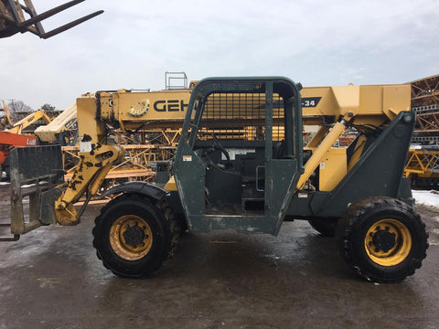 2006 GEHL RS6-34 6000 LB DIESEL TELESCOPIC FORKLIFT TELEHANDLER PNEUMATIC 4WD 3350 HOURS STOCK # BF612567-JCIL - United Lift Used & New Forklift Telehandler Scissor Lift Boomlift